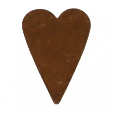 Rusty Tin Hearts - 1-1/2" - 10/Pkg